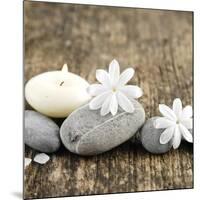 Zen Pebbles-null-Mounted Photographic Print