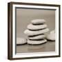 Zen Pebbles-null-Framed Photographic Print