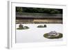 Zen Rock Garden in Ryoanji Temple, Kyoto, Japan-Sira Anamwong-Framed Photographic Print