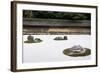 Zen Rock Garden in Ryoanji Temple, Kyoto, Japan-Sira Anamwong-Framed Photographic Print