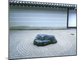 Zen Rock Garden, Japan-Rob Tilley-Mounted Premium Photographic Print
