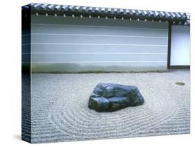 Zen Rock Garden, Japan-Rob Tilley-Stretched Canvas