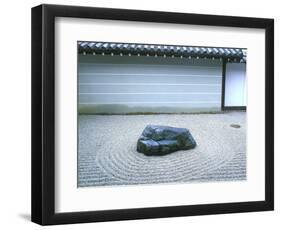 Zen Rock Garden, Japan-Rob Tilley-Framed Photographic Print