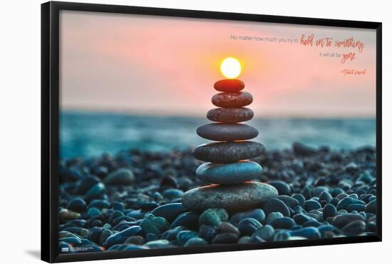 Zen - Rocks-Trends International-Framed Poster