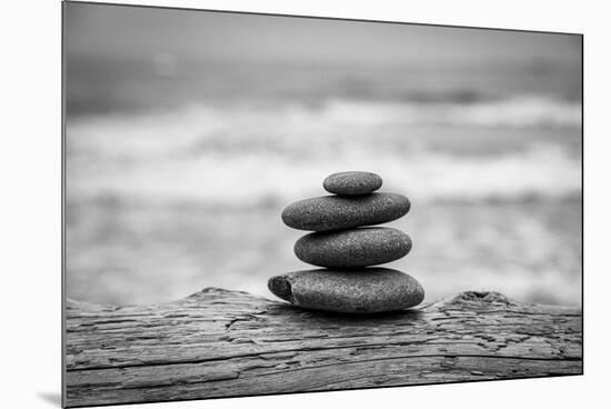 Zen Rocks-Lemanieh-Mounted Photographic Print