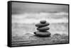 Zen Rocks-Lemanieh-Framed Stretched Canvas