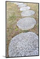 Zen Stone Path in a Japanese Garden-Torsakarin-Mounted Photographic Print