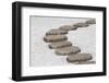 Zen Stone Path in a Japanese Garden-Torsakarin-Framed Photographic Print