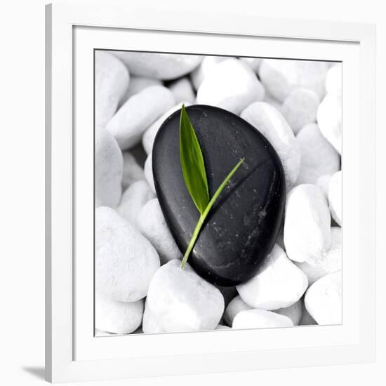 Zen Stone-null-Framed Photographic Print