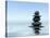 Zen Stones In Water-f9photos-Stretched Canvas