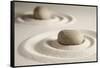 Zen Stones-og-vision-Framed Stretched Canvas