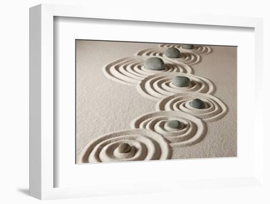 Zen Stones-og-vision-Framed Photographic Print