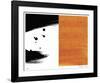 Zen Tangerine-Maria Lobo-Framed Giclee Print