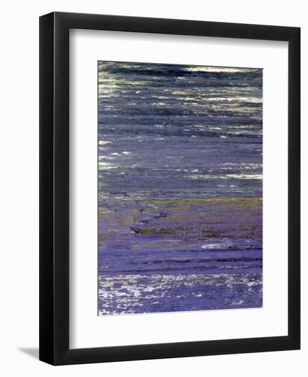 Zen Tides-Ricki Mountain-Framed Art Print