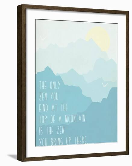 Zen-Kindred Sol Collective-Framed Art Print