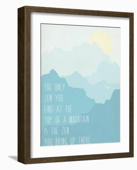 Zen-Kindred Sol Collective-Framed Art Print