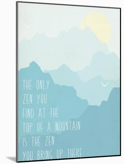 Zen-Kindred Sol Collective-Mounted Art Print