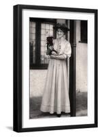 Zena Dare (1887-197), English Actress, Early 20th Century-Foulsham and Banfield-Framed Giclee Print