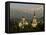 Zenkov Cathedral and Tien Shan Mountains, Almaty, Kazakhstan, Central Asia-Upperhall-Framed Stretched Canvas