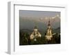 Zenkov Cathedral and Tien Shan Mountains, Almaty, Kazakhstan, Central Asia-Upperhall-Framed Photographic Print