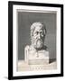 Zeno of Citium Greek Philosopher; Founder of the Stoic School-null-Framed Art Print