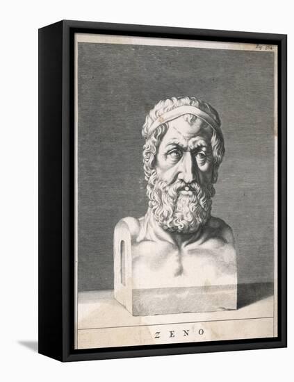 Zeno of Citium Greek Philosopher; Founder of the Stoic School-null-Framed Stretched Canvas