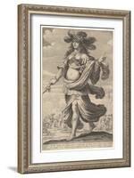 Zenobia, an illustration from Pierre Le Moyne's 'La Gallerie des femmes fortes', c.1647-Abraham , & Rousselet, Gilles Bosse-Framed Giclee Print