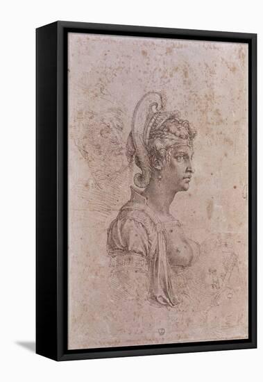 Zenobia, Queen of Palmyra, Syria-Michelangelo Buonarroti-Framed Stretched Canvas