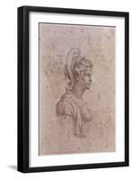 Zenobia, Queen of Palmyra, Syria-Michelangelo Buonarroti-Framed Giclee Print