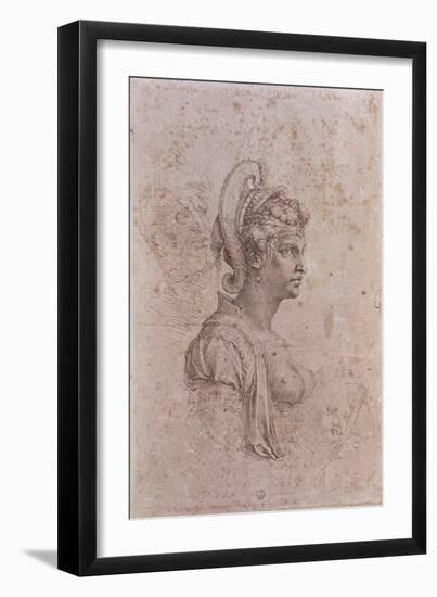 Zenobia, Queen of Palmyra, Syria-Michelangelo Buonarroti-Framed Giclee Print