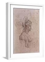 Zenobia, Queen of Palmyra, Syria-Michelangelo Buonarroti-Framed Giclee Print