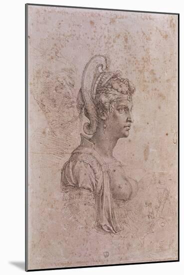 Zenobia, Queen of Palmyra, Syria-Michelangelo Buonarroti-Mounted Giclee Print
