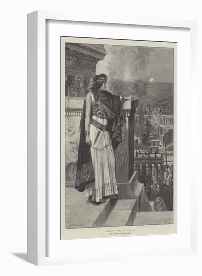 Zenobia, Queen of Palmyra-Herbert Gustave Schmalz-Framed Giclee Print