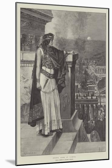 Zenobia, Queen of Palmyra-Herbert Gustave Schmalz-Mounted Giclee Print