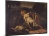 Zenobia Saved from the River Araxes by Shepherds-Francesco Nenci-Mounted Art Print