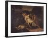 Zenobia Saved from the River Araxes by Shepherds-Francesco Nenci-Framed Art Print