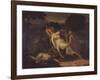 Zenobia Saved from the River Araxes by Shepherds-Francesco Nenci-Framed Art Print