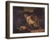 Zenobia Saved from the River Araxes by Shepherds-Francesco Nenci-Framed Art Print