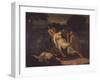 Zenobia Saved from the River Araxes by Shepherds-Francesco Nenci-Framed Art Print