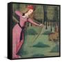 'Zenobie - Reine De Palmyre', 1403, (1939)-Master of Berry's Cleres Femmes-Framed Stretched Canvas