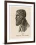 Zenon of Elea Greek Philosopher-L. Visconti-Framed Art Print