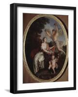 Zéphir et Flore-Antoine Coypel-Framed Giclee Print