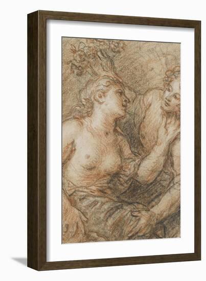 Zéphyr et Flore-Charles de La Fosse-Framed Giclee Print