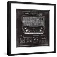 Zephyr Radio-The Vintage Collection-Framed Giclee Print