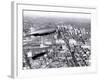 Zeppelin above Philadelphia-null-Framed Photo