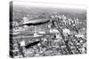 Zeppelin above Philadelphia-null-Stretched Canvas