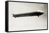 Zeppelin Airship in Flight II-null-Framed Stretched Canvas