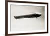 Zeppelin Airship in Flight II-null-Framed Photographic Print