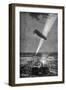 Zeppelin Bombardment of Antwerp, First World War, 24 August 1914-RG Mathews-Framed Premium Giclee Print