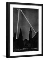 Zeppelin Downed 1916-null-Framed Art Print